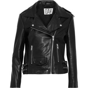 OAK NY Rider Leather Motorcycle Jacket